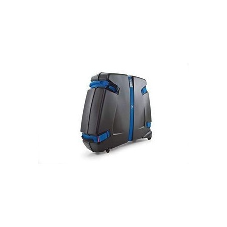B&W Bike Cases Bike Box II - Durable Hard Case for Bicycles, Stylish Black Plastic Protection